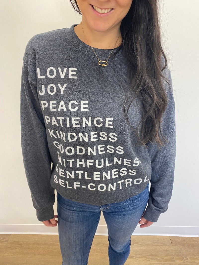FRUIT OF THE SPIRIT UNISEX PULLOVER