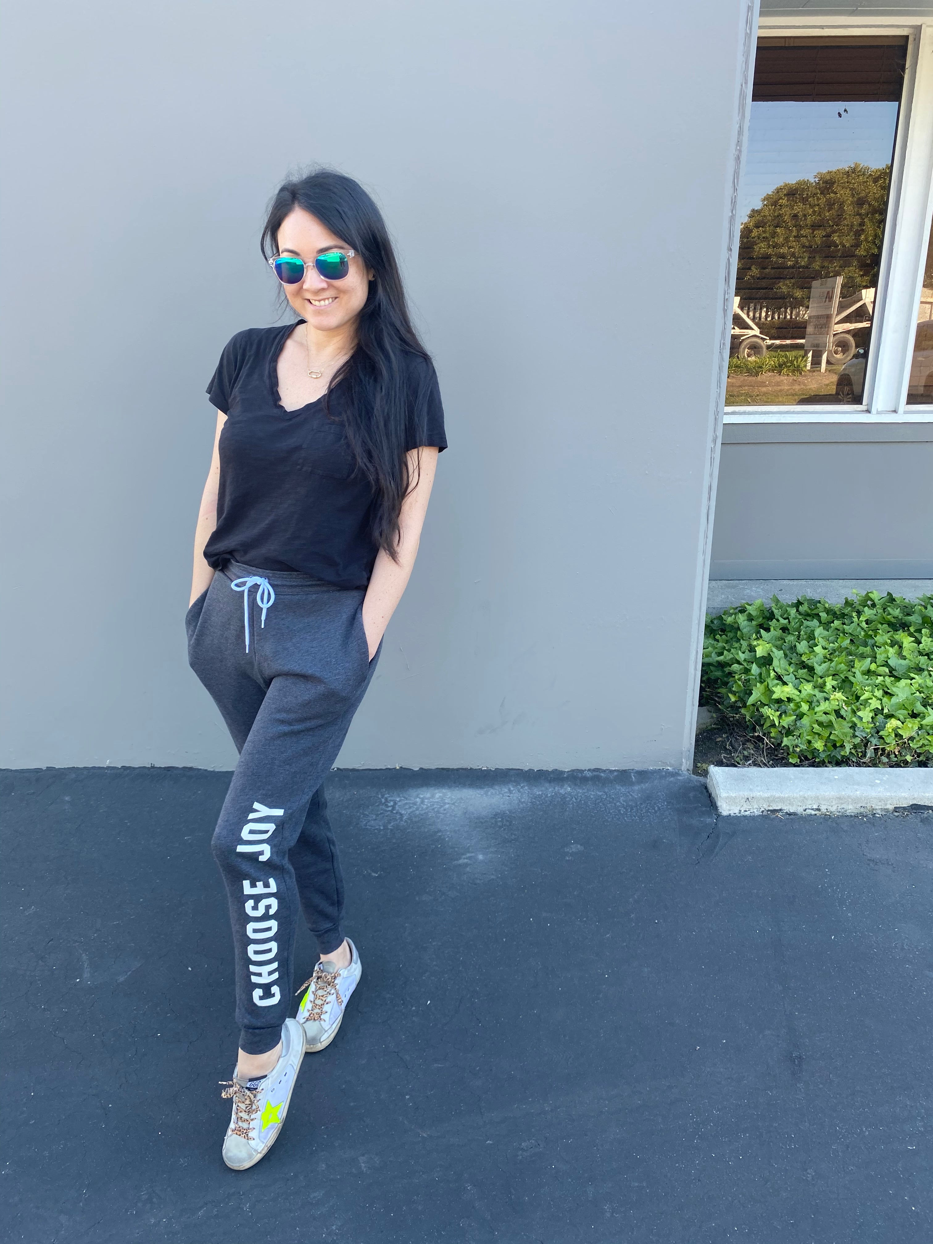 'CHOOSE JOY' UNISEX JOGGER SWEATPANTS