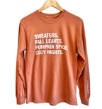 4 THINGS® 'FALL' UNISEX LONG SLEEVE TEE