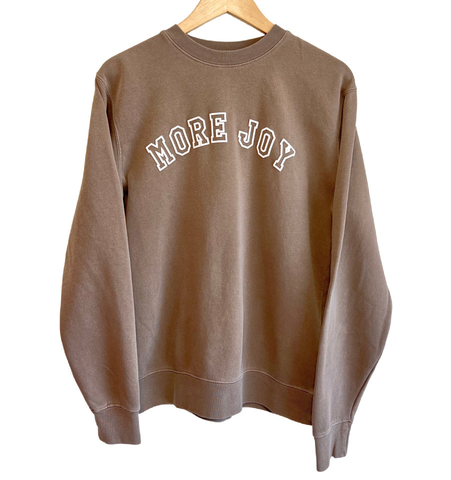 'MORE JOY' UNISEX PULLOVER