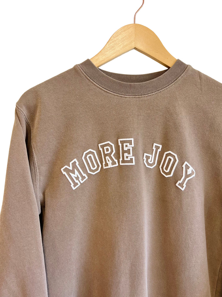 MORE JOY Pullover - Vintage Brown