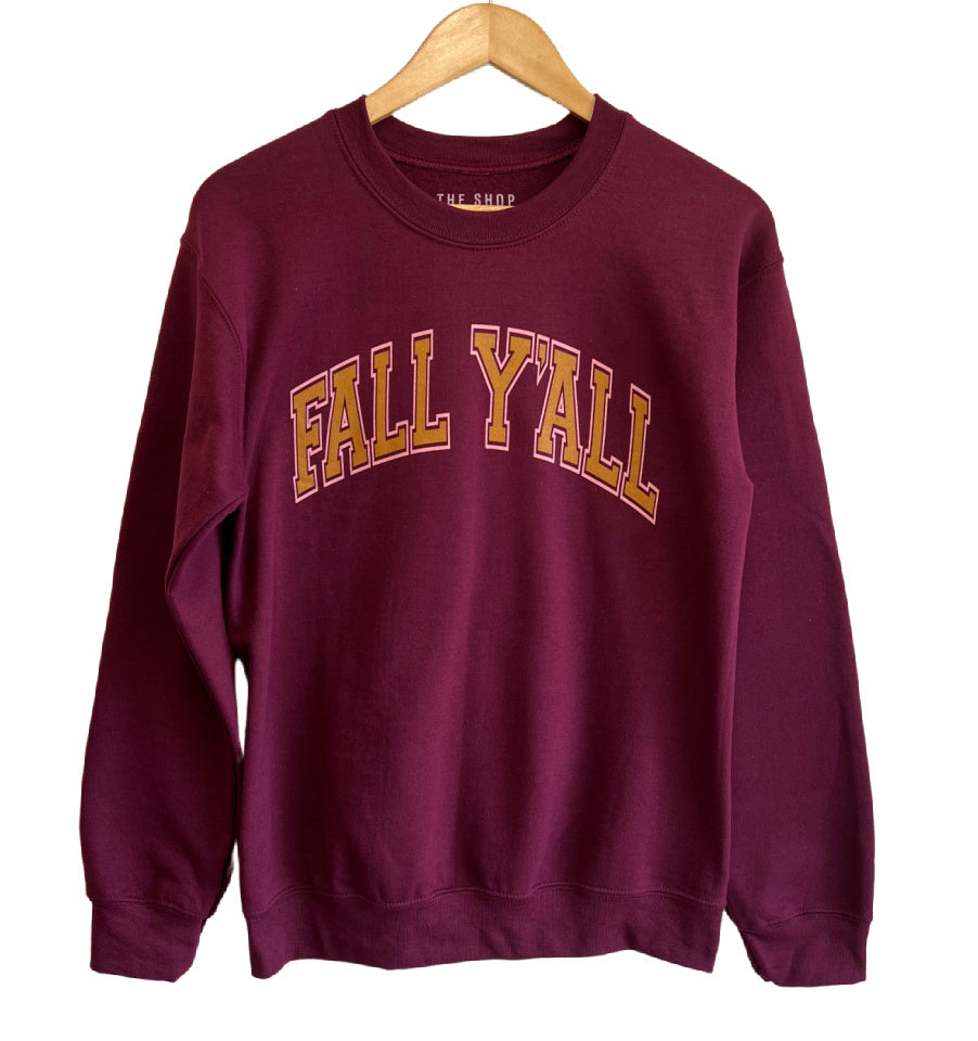 'FALL Y'ALL' Unisex Pullover