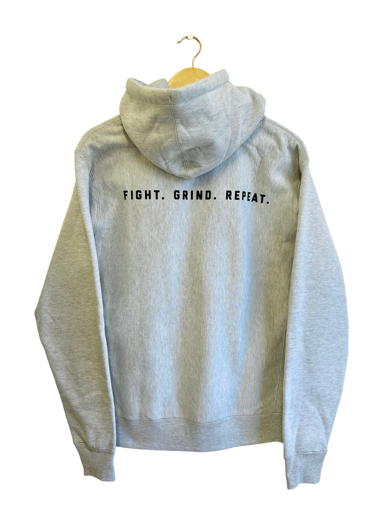 'NO STRAIGHT LINE TO SUCCESS' Unisex Grey Hoodie (2 Options)