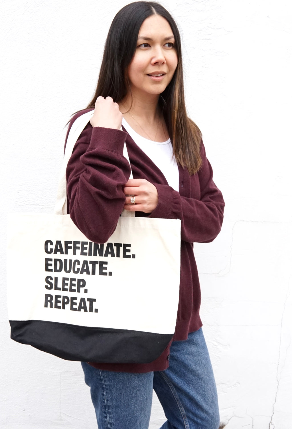 TEACHER 4 THINGS® TOTE BAG