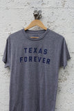 TEXAS FOREVER® Unisex T-Shirt - Grey + Navy