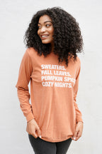 4 THINGS® 'FALL' UNISEX LONG SLEEVE TEE