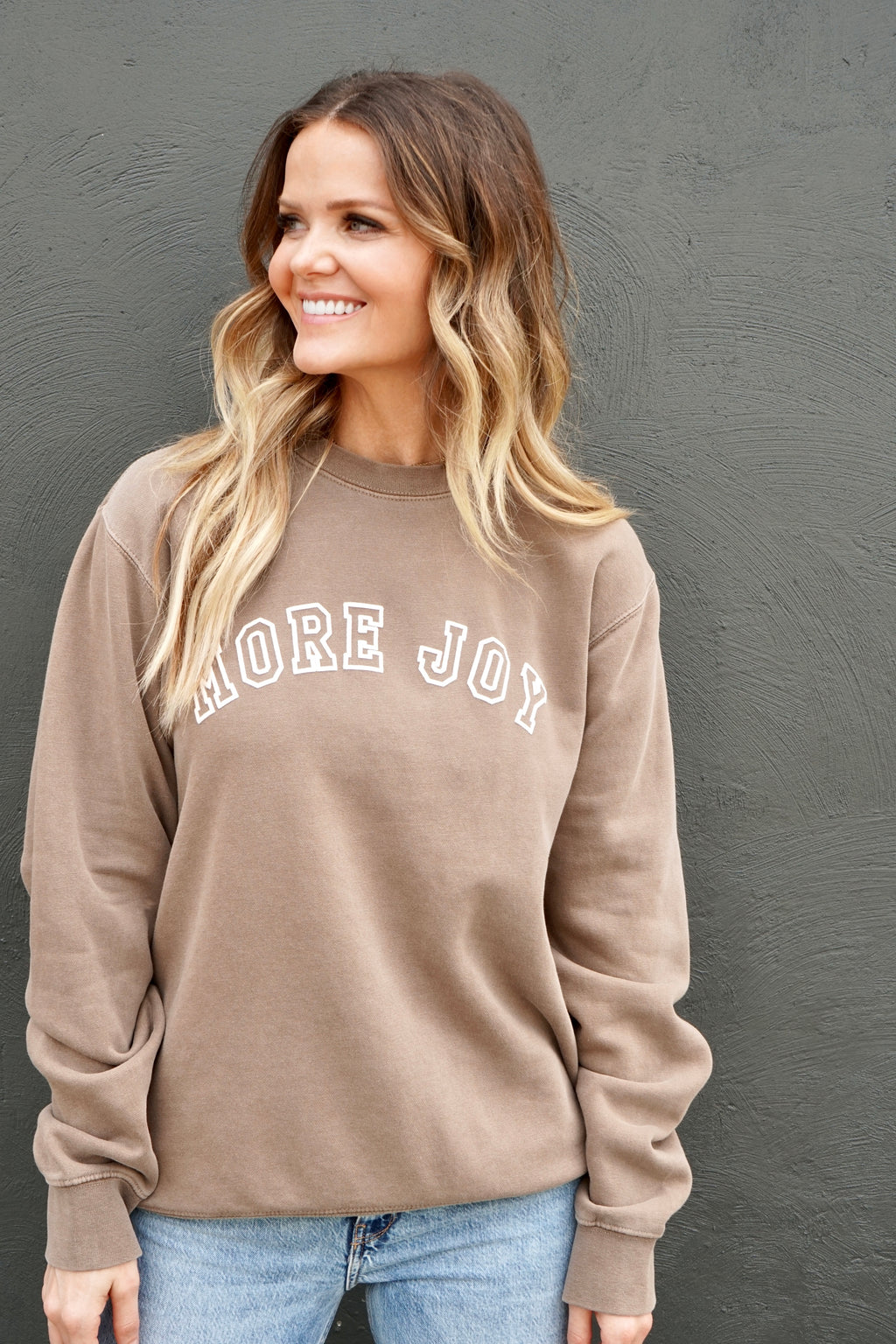 'MORE JOY' UNISEX PULLOVER