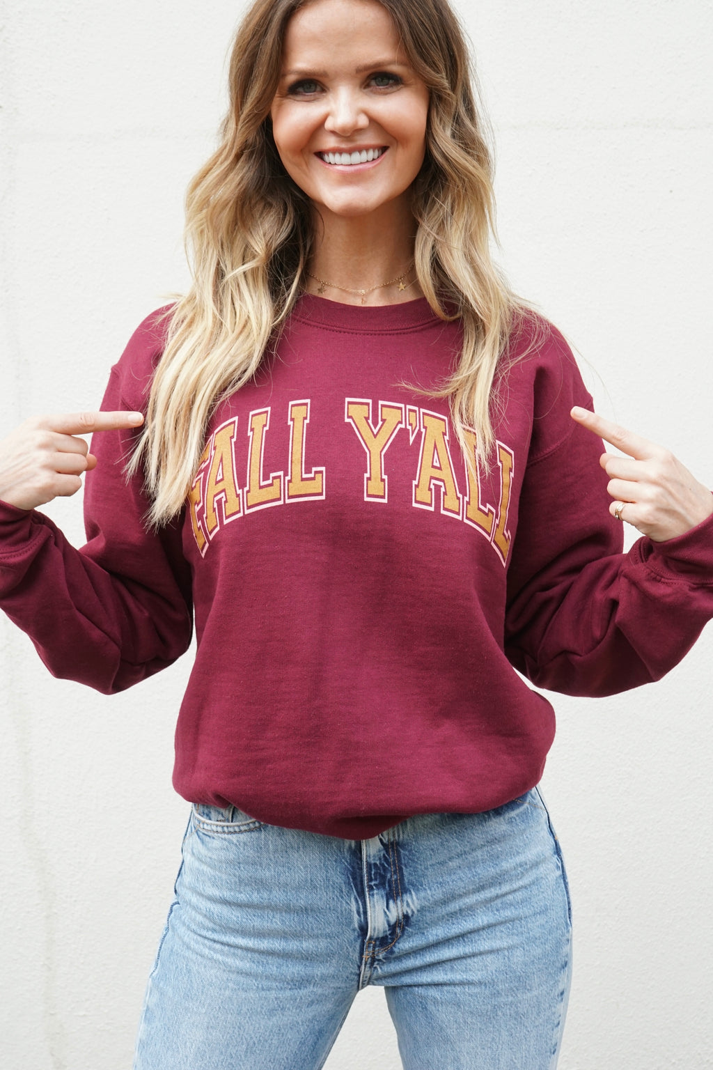 'FALL Y'ALL' Unisex Pullover