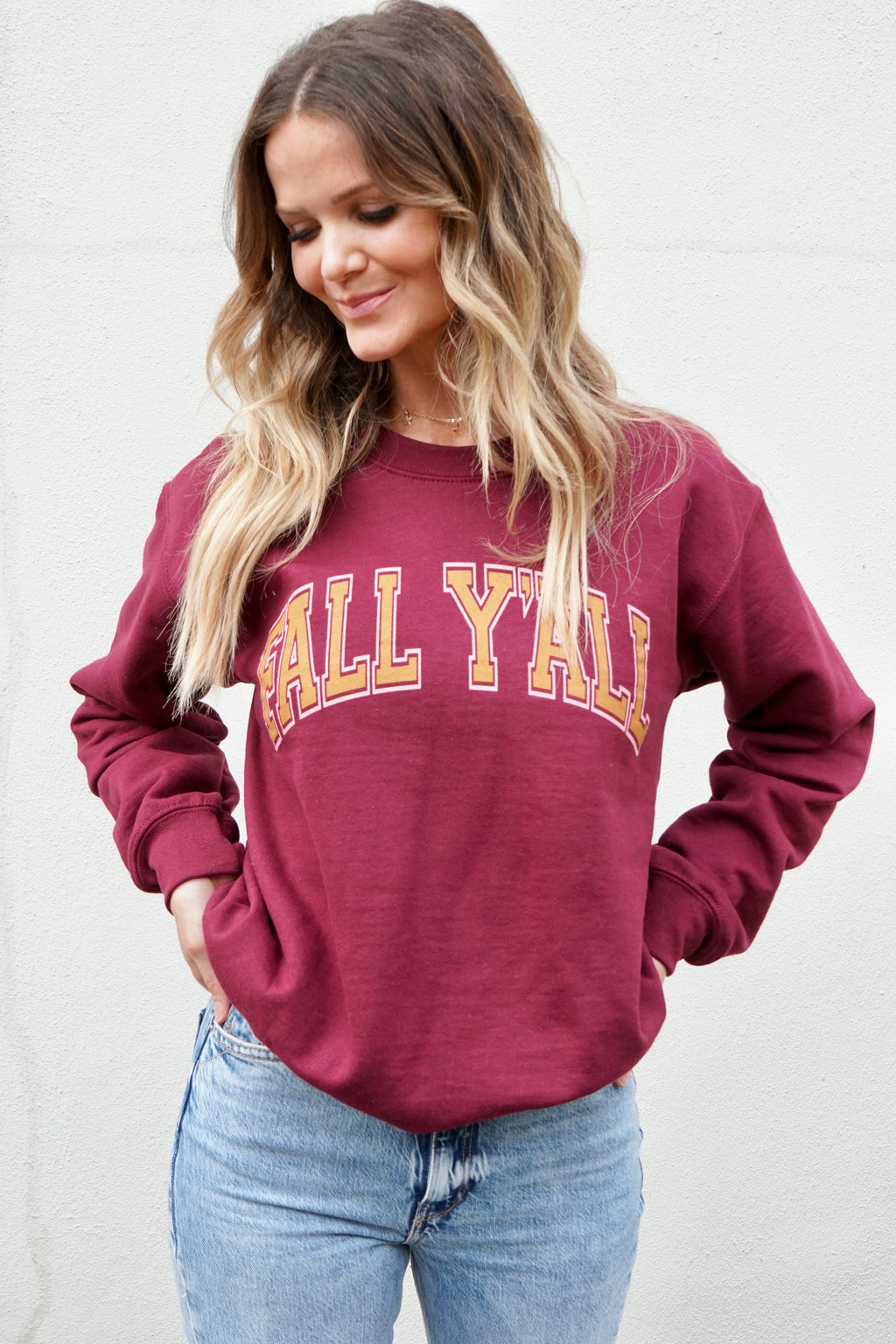 'FALL Y'ALL' Unisex Pullover