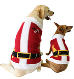 Ugly Christmas Dog Sweater - Santa Suit