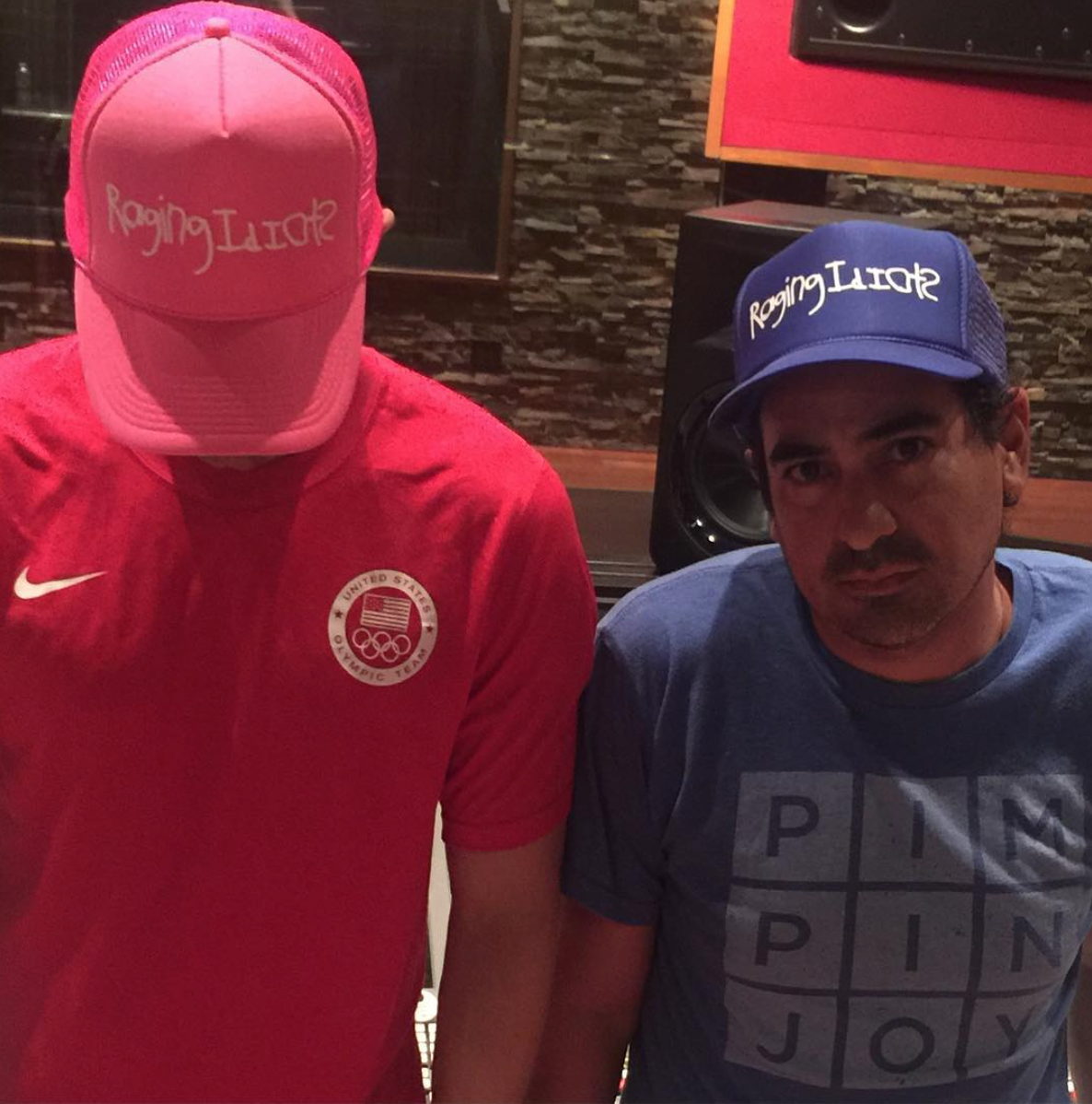 'RAGING IDIOTS' FOAM TRUCKER HAT