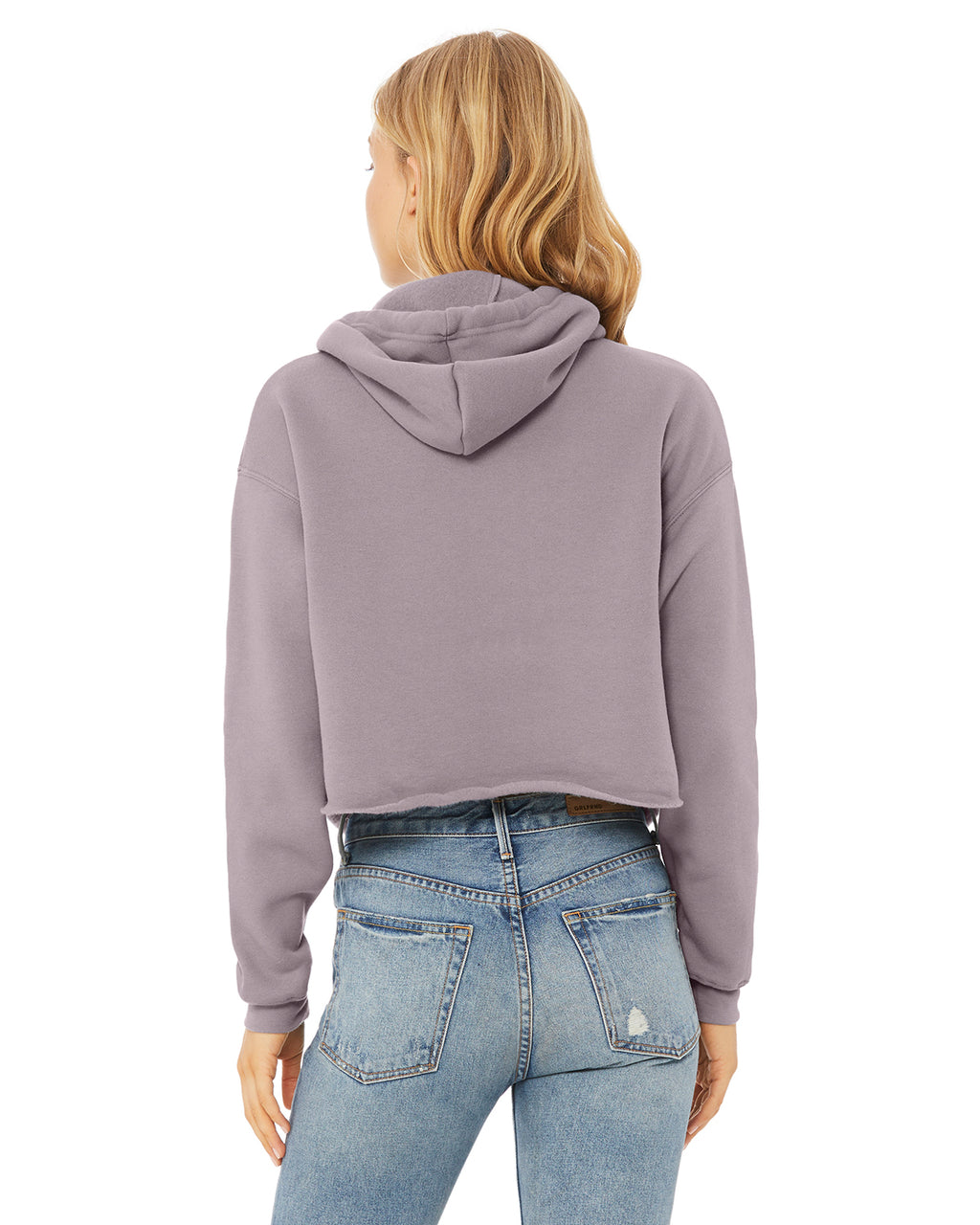 'DOG MOM' WOMEN'S CROPPED HOODIE