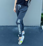 'CHOOSE JOY' UNISEX JOGGER SWEATPANTS