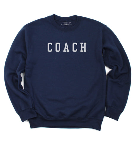 COACH Unisex Pullover Sweatshirt - NAVY
