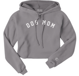 DOG MOM Cropped Hoodie