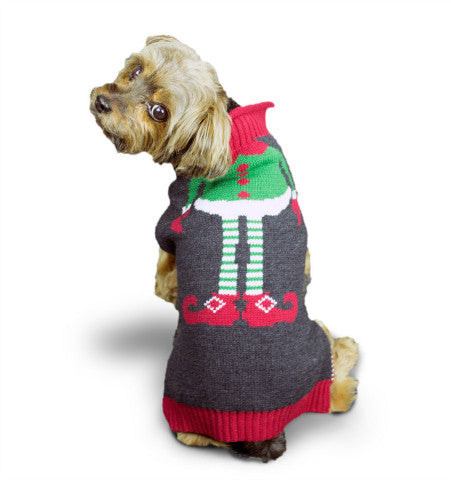 Ugly Christmas Dog Sweater - Elf