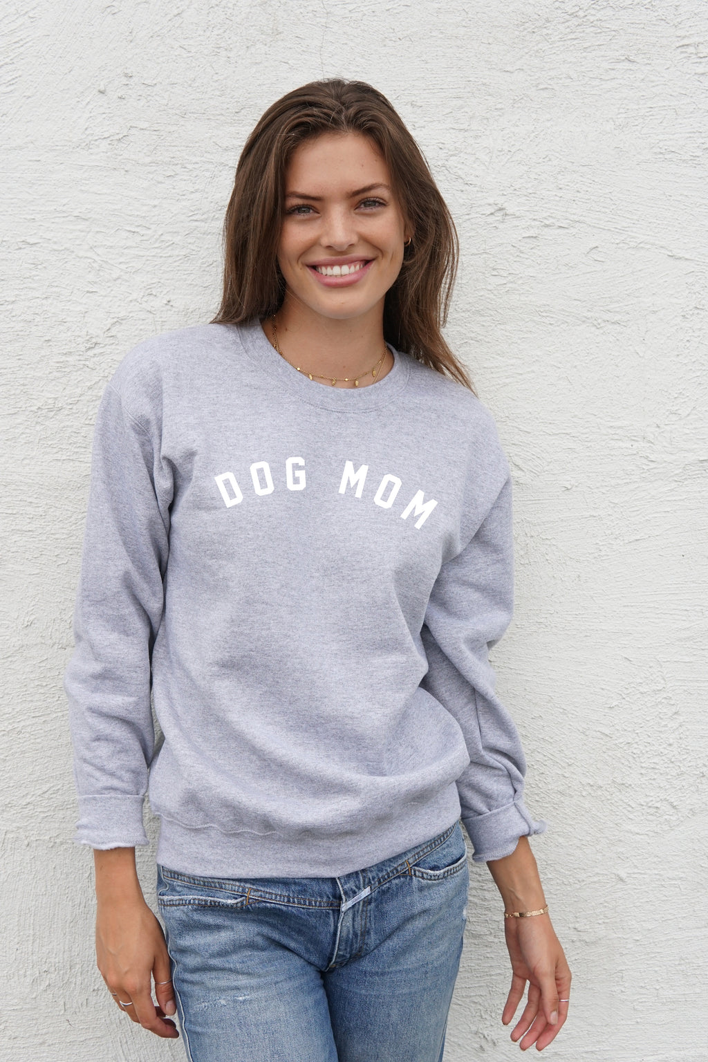 'DOG MOM' UNISEX PULLOVER