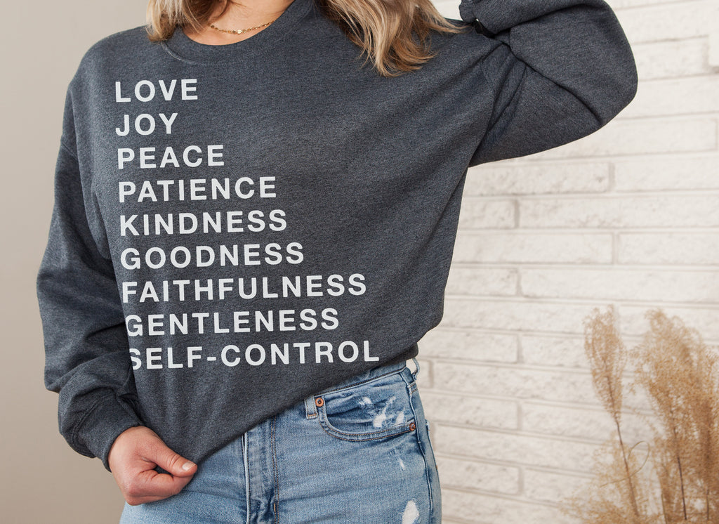 Fruit of the Spirit Unisex Pullover - Charcoal