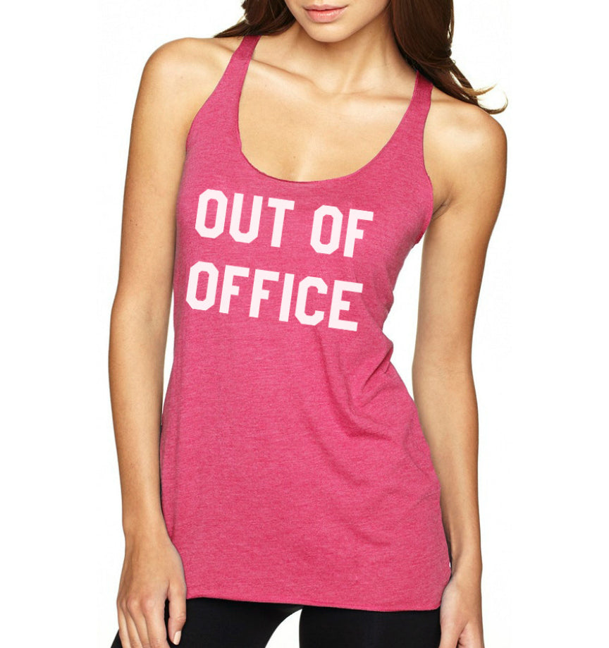 'OUT OF OFFICE' WOMEN'S TANK TOP