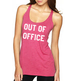 OUT OF OFFICE Women's Racerback Tank