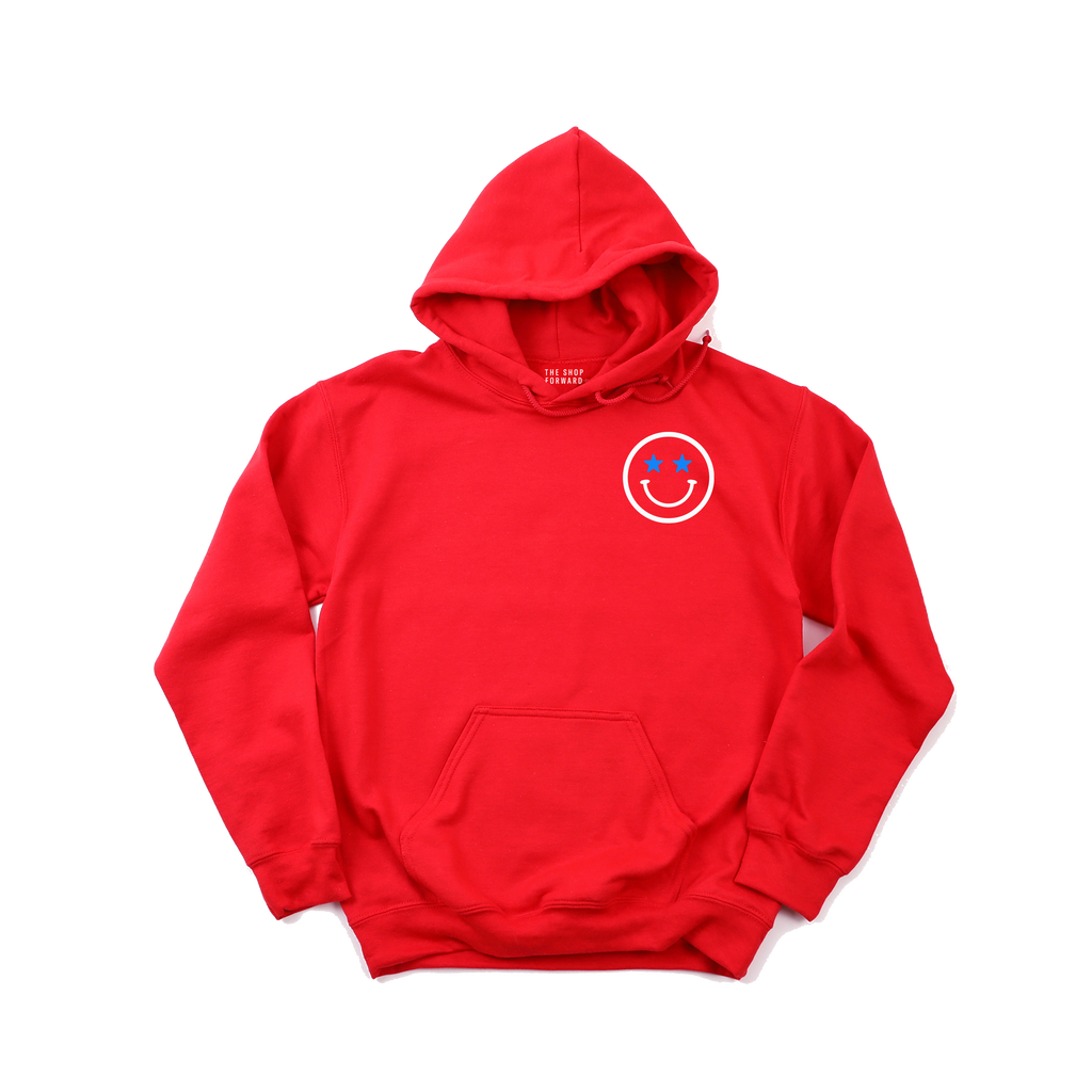 'PARTY IN THE USA' HAPPY FACE UNISEX HOODIE