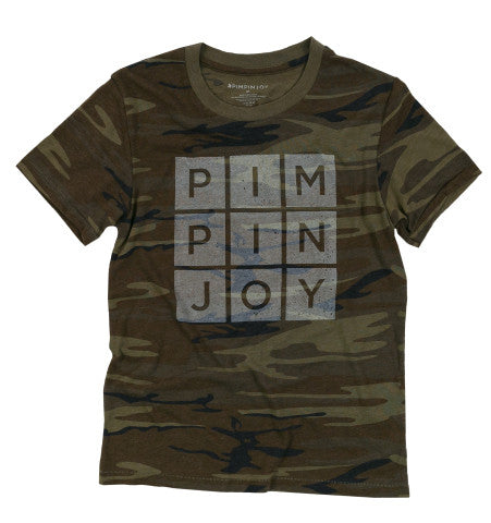Adult #PIMPINJOY Camouflage T-Shirt - Unisex