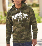 #PIMPINJOY Collegiate Unisex Hoodie - Camo