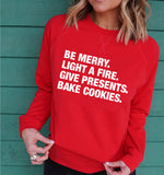 4 THINGS® 'Christmas Goals' Lightweight Pullover