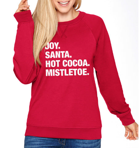 4 THINGS® Adult 'Christmas Lover' Lightweight Pullover