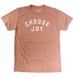 CHOOSE JOY Adult Unisex Tee - Desert Pink