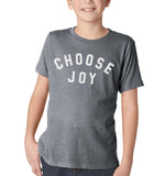 CHOOSE JOY Kids Tee - Grey