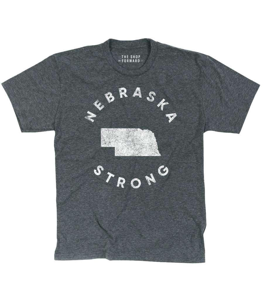 'NEBRASKA STRONG' UNISEX TEE