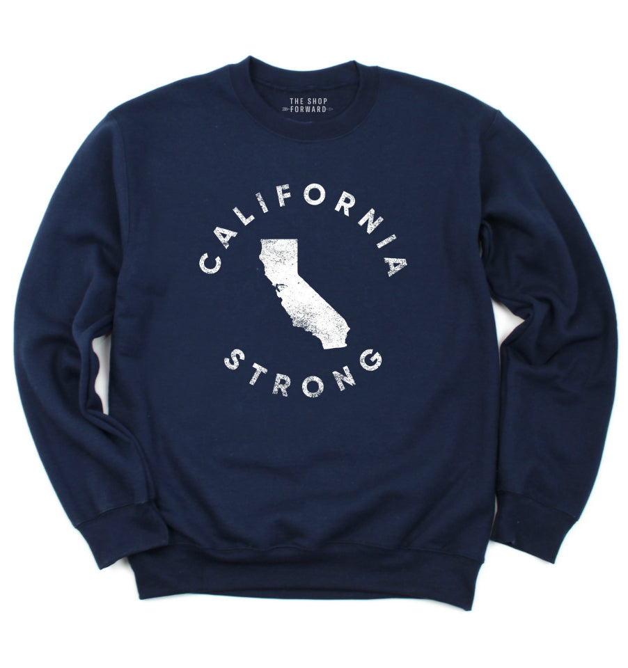 'CALIFORNIA STRONG' UNISEX PULLOVER