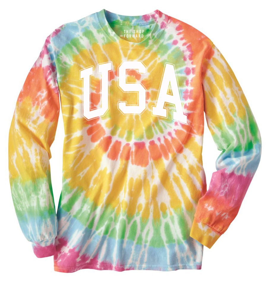 'USA' UNISEX LONG SLEEVE TEE